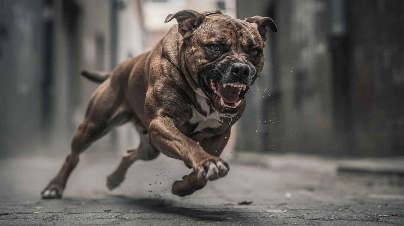 aggressive dog