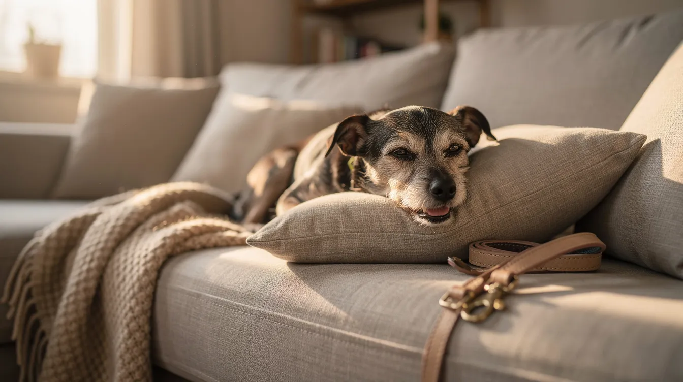 dog with toxicity